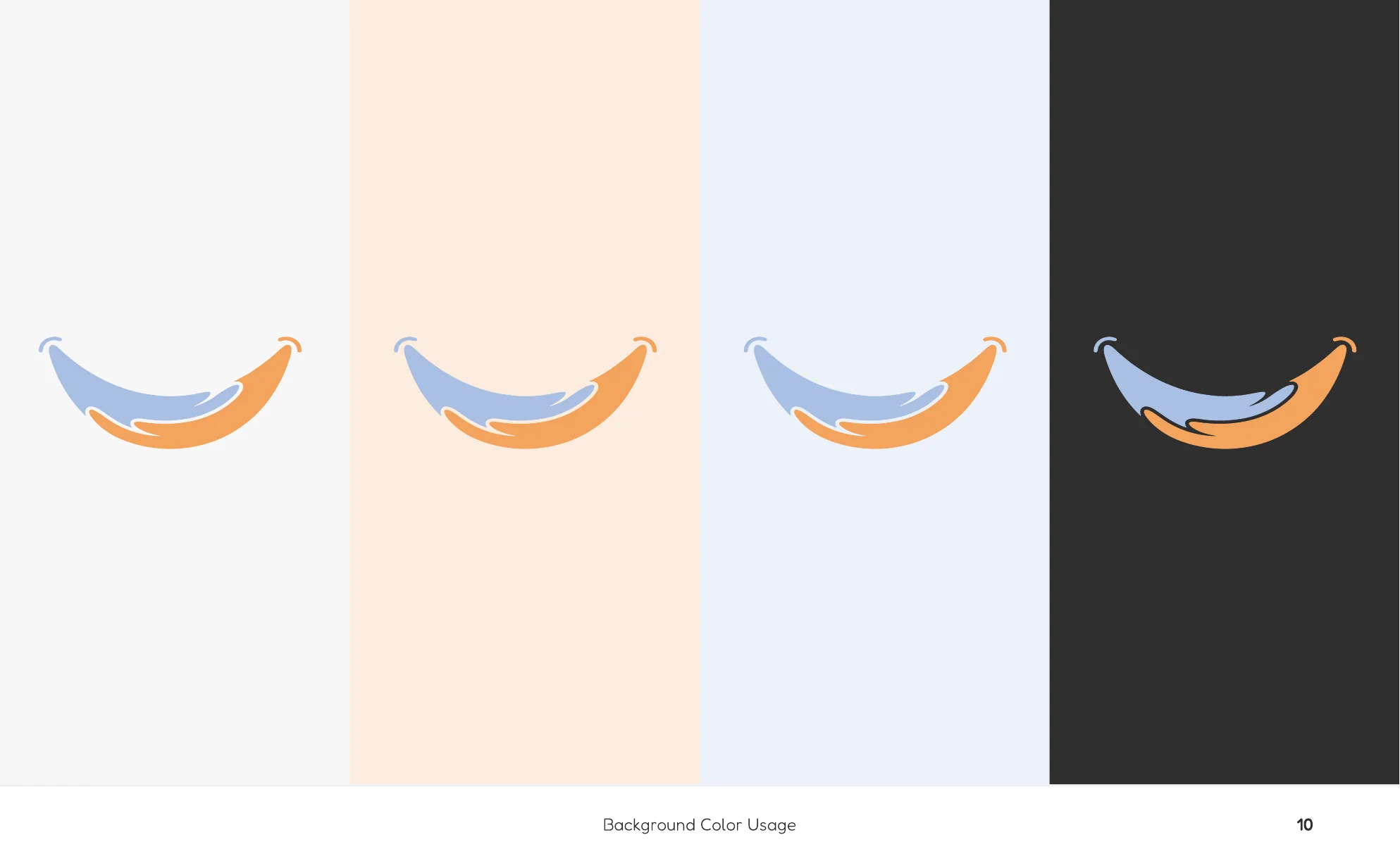 First Smile mark on brand colours