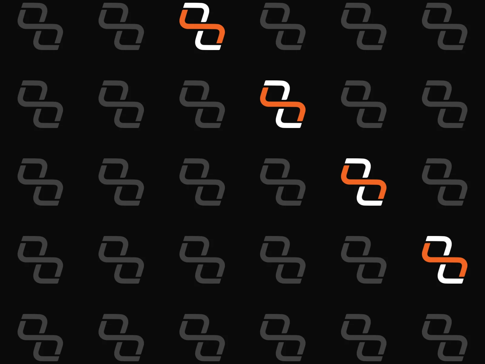 Pattern built from the Genomist mark