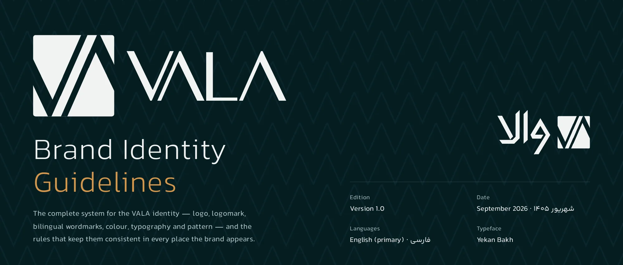 VALA brand identity guidelines